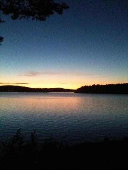 Solnedgång